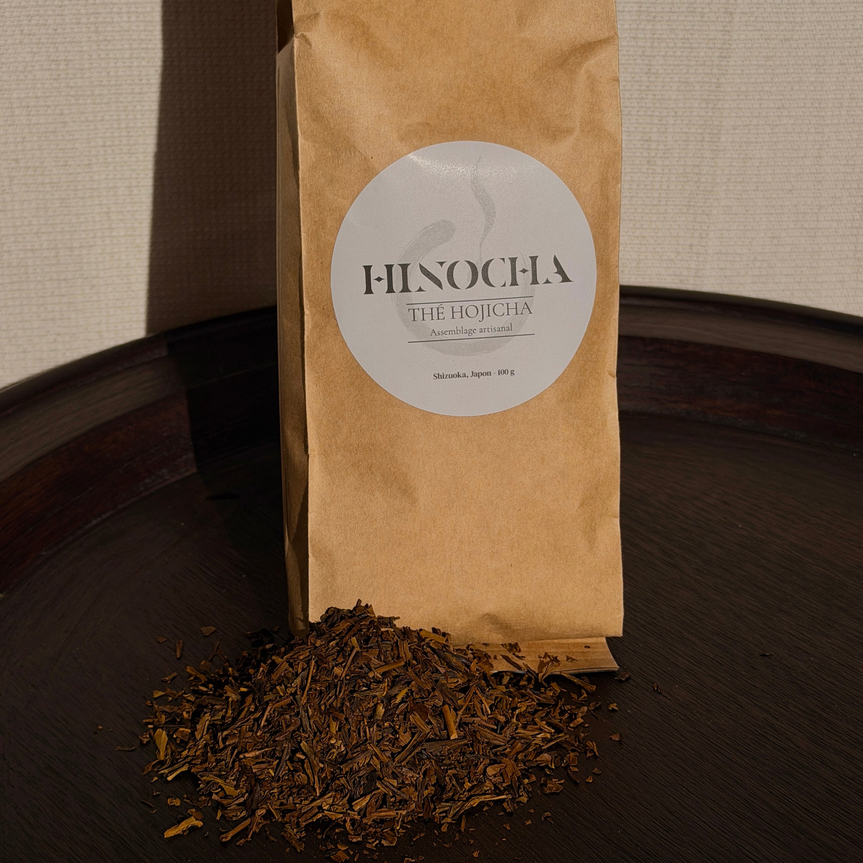 Hojicha en feuilles